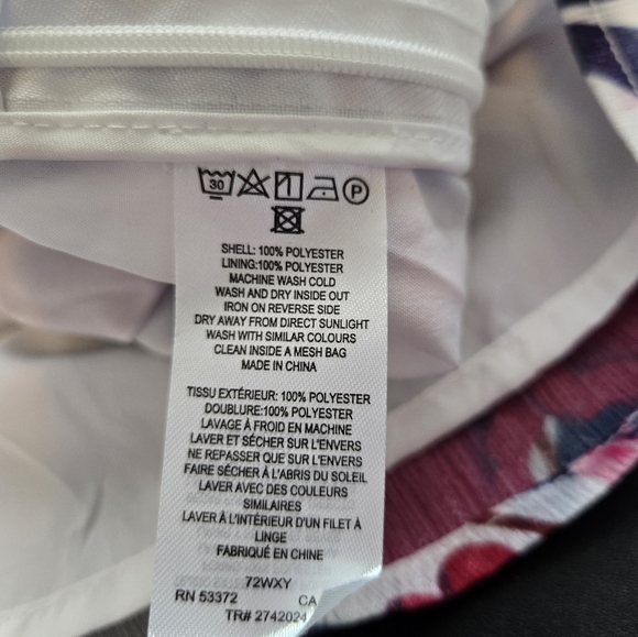 French Connection Womens Cami Top Sz 4 Aden Lurex Frill Ruffle Adj Straps Floral - Picture 13 of 13